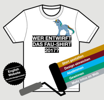 Zum Artikel "Who designs the FAU T-shirt for 2017?"